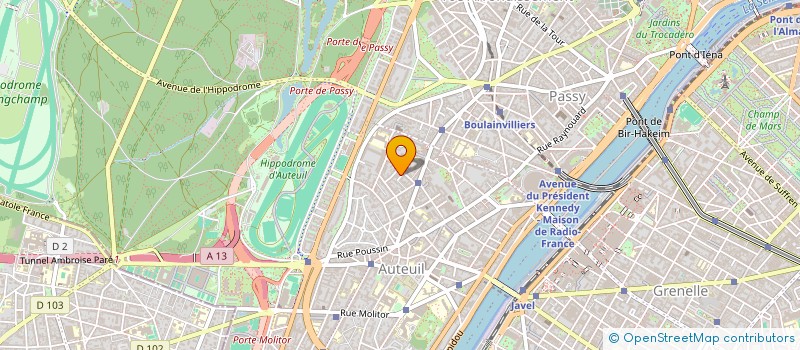 localisation de l'entreprise MADAME PASCALE BARBIER  PARIS