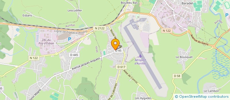 localisation de l'entreprise MADAME PASCALE BARDOU à ARPAJON-SUR-CERE