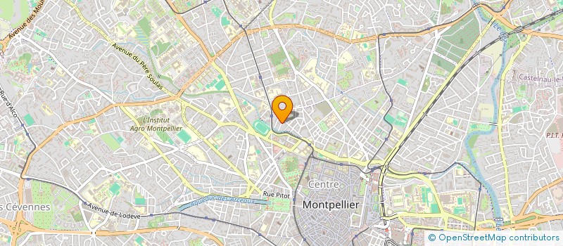 localisation de l'entreprise MADAME PASCALE BARRET à MONTPELLIER