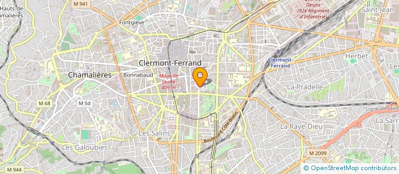 localisation de l'entreprise MADAME PASCALE BARTHELEMY  CLERMONT-FERRAND