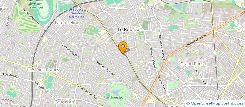 localisation de l'entreprise MADAME PASCALE BATS à LE BOUSCAT