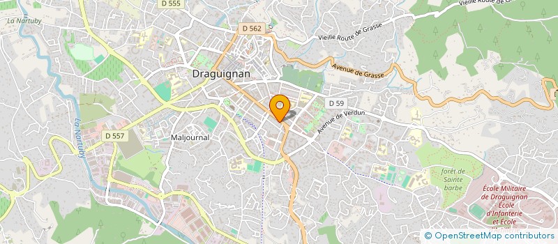 localisation de l'entreprise MADAME PASCALE BEAUMONT  DRAGUIGNAN