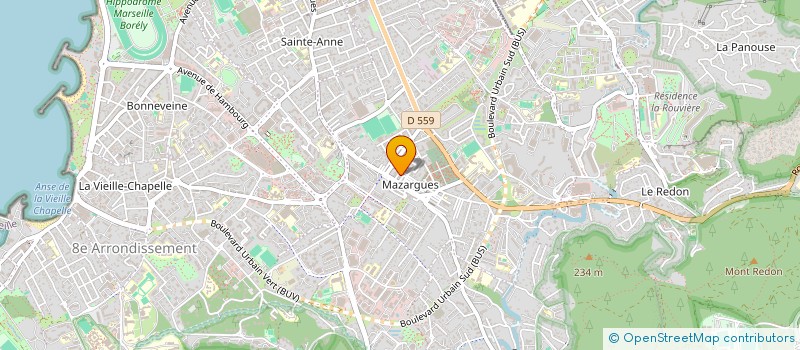 localisation de l'entreprise MADAME PASCALE BECCARIA à MARSEILLE