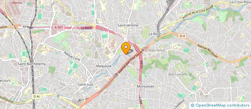 localisation de l'entreprise MADAME PASCALE BELLIA à MARSEILLE