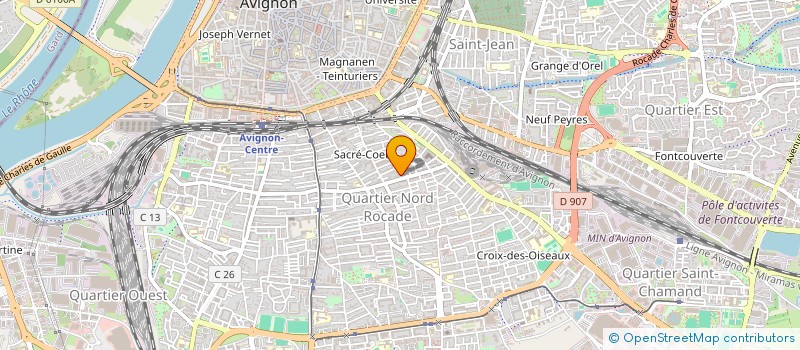 localisation de l'entreprise MADAME PASCALE BELLOC  AVIGNON