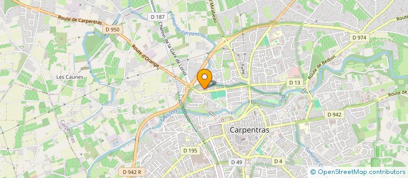 localisation de l'entreprise MADAME PASCALE BERNARD  CARPENTRAS