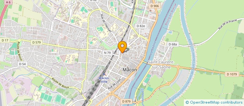 localisation de l'entreprise MADAME PASCALE BERNET à MACON