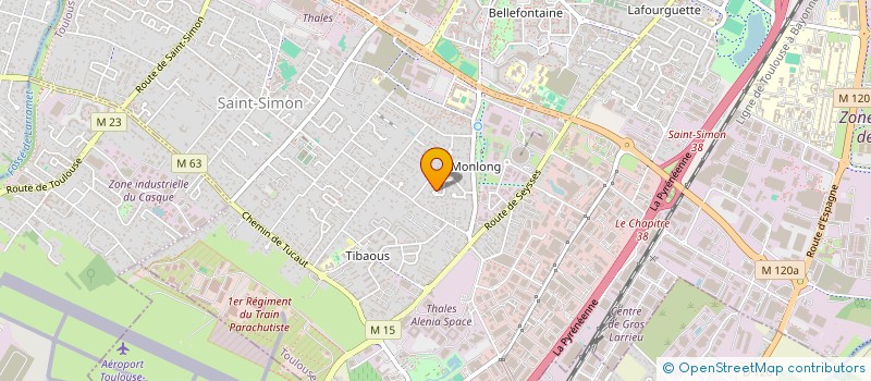 localisation de l'entreprise MADAME PASCALE BESNARD à TOULOUSE
