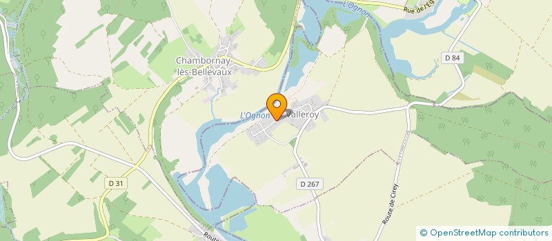 localisation de l'entreprise MADAME PASCALE BIGEARD  VALLEROY