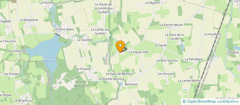 localisation de l'entreprise MADAME PASCALE BIR  BAGUER-MORVAN