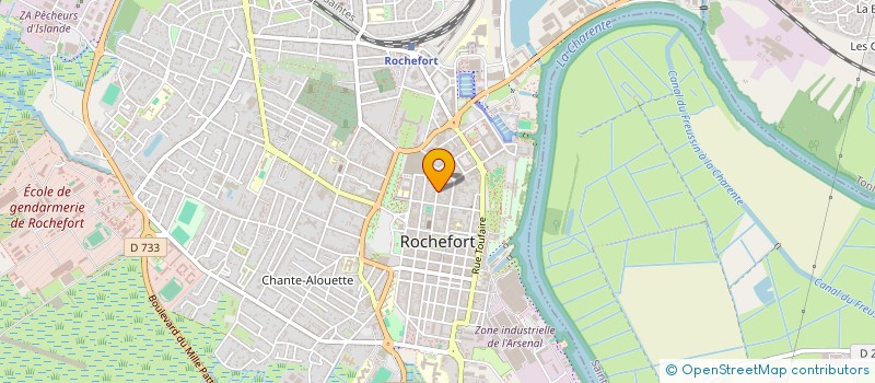 localisation de l'entreprise MADAME PASCALE BLAIMONT à ROCHEFORT