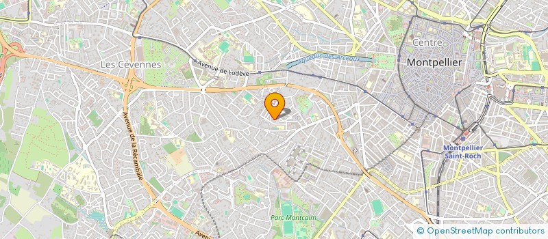 localisation de l'entreprise MADAME PASCALE BLEYNIE à MONTPELLIER