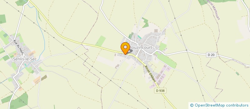 localisation de l'entreprise MADAME PASCALE BLIN  BOUZINCOURT