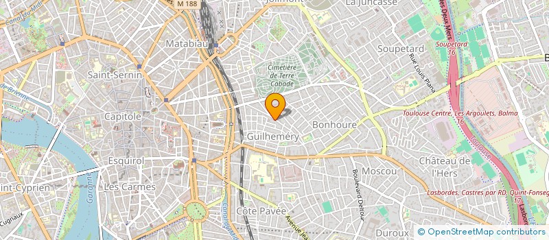 localisation de l'entreprise MADAME PASCALE BODELLE à TOULOUSE