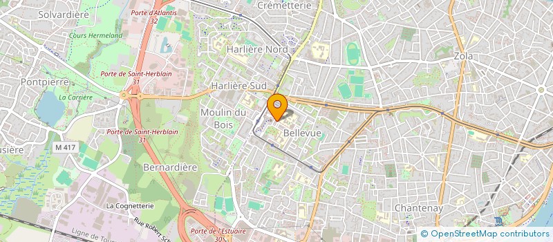 localisation de l'entreprise MADAME PASCALE BOLI  NANTES