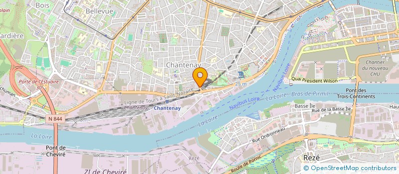 localisation de l'entreprise MADAME PASCALE BONNIN  NANTES