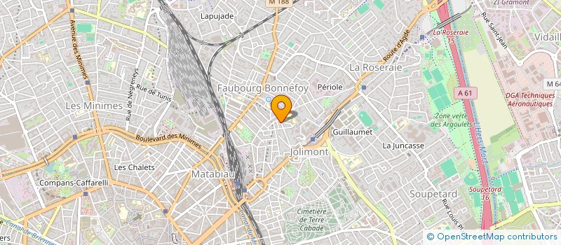localisation de l'entreprise MADAME PASCALE BOYE à TOULOUSE