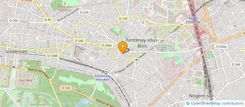 localisation de l'entreprise MADAME PASCALE BRANDY à FONTENAY-SOUS-BOIS