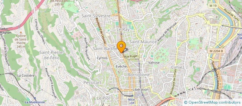 localisation de l'entreprise MADAME PASCALE BREST à NICE