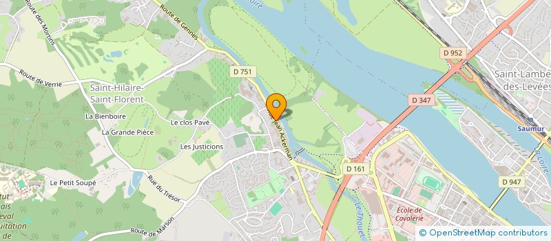 localisation de l'entreprise MADAME PASCALE BRIGAND  SAUMUR