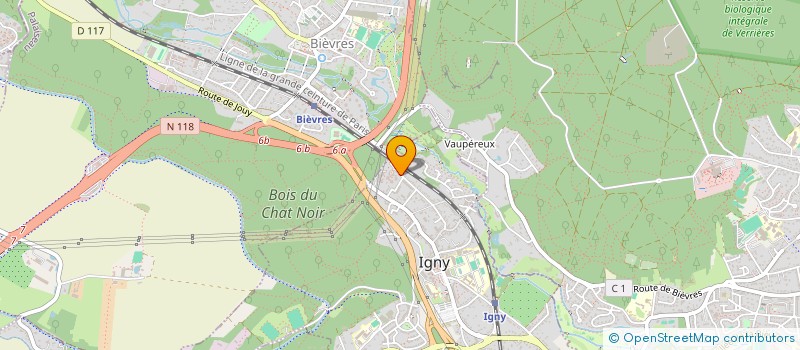localisation de l'entreprise MADAME PASCALE BRUN-CORDONNIER à IGNY