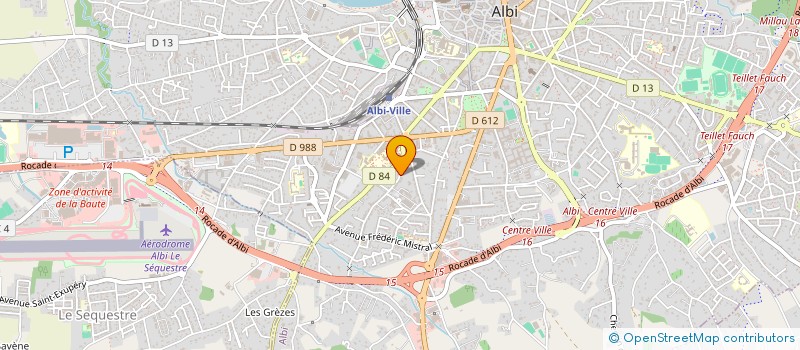 localisation de l'entreprise MADAME PASCALE BRUSSEAU à ALBI