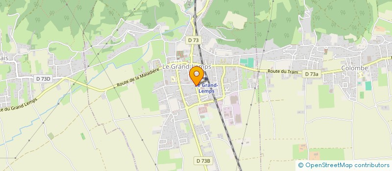 localisation de l'entreprise MADAME PASCALE BUENERD  LE GRAND-LEMPS