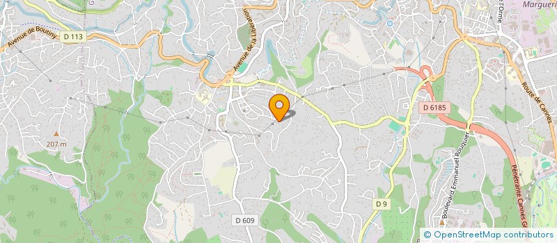 localisation de l'entreprise MADAME PASCALE BUFFLIER à GRASSE