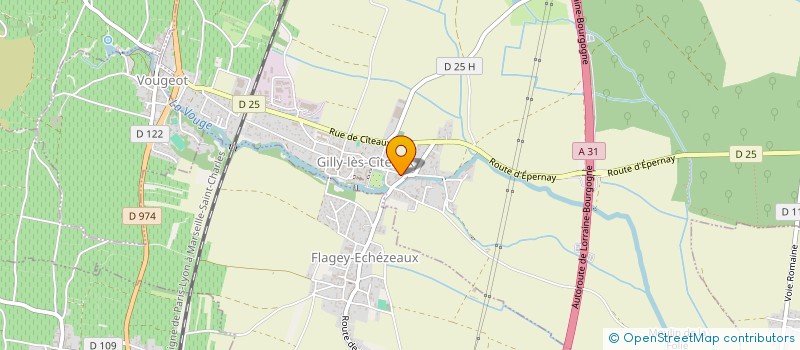 localisation de l'entreprise MADAME PASCALE BUTEAU  GILLY-LES-CITEAUX