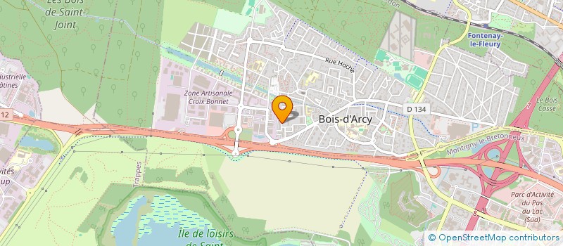 localisation de l'entreprise MADAME PASCALE CAHARD  BOIS-D'ARCY