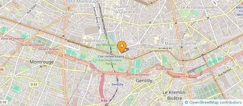 localisation de l'entreprise MADAME PASCALE CAINJO  PARIS