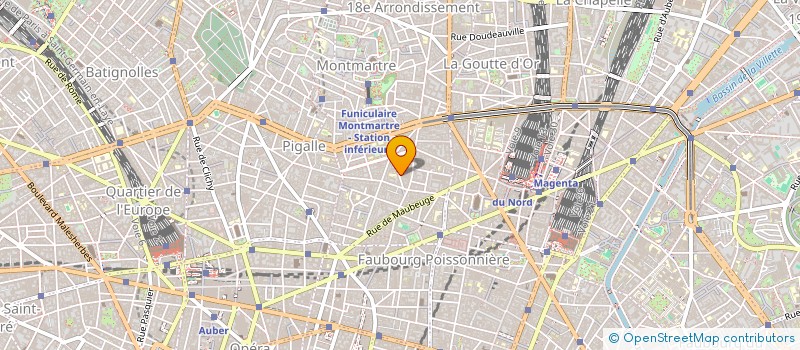 localisation de l'entreprise MADAME PASCALE CALMETTE  PARIS