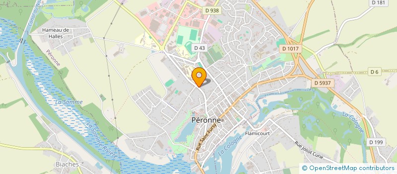 localisation de l'entreprise MADAME PASCALE CAMUS  PERONNE