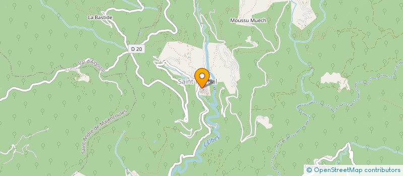 localisation de l'entreprise MADAME PASCALE CASTANIER  SUMENE