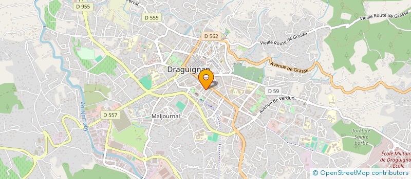 localisation de l'entreprise MADAME PASCALE CATEZ à DRAGUIGNAN