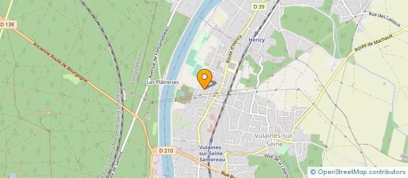 localisation de l'entreprise MADAME PASCALE CAZORLA  VULAINES-SUR-SEINE