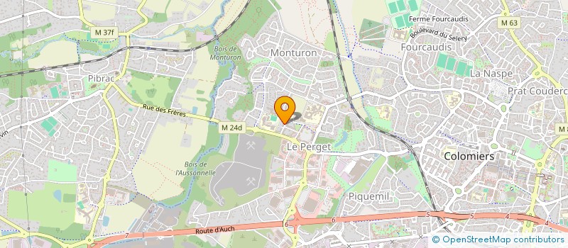 localisation de l'entreprise MADAME PASCALE CECCATO à COLOMIERS