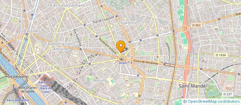 localisation de l'entreprise MADAME PASCALE CELTON  PARIS