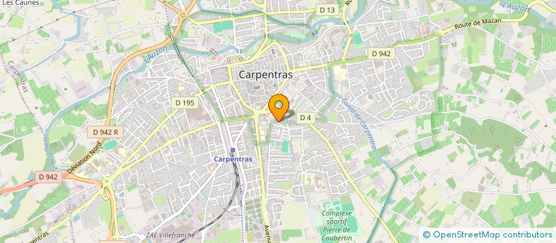 localisation de l'entreprise MADAME PASCALE CHAFFARDON  CARPENTRAS