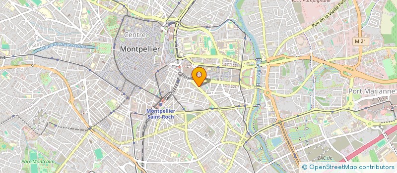 localisation de l'entreprise MADAME PASCALE CHAMBAUDY à MONTPELLIER