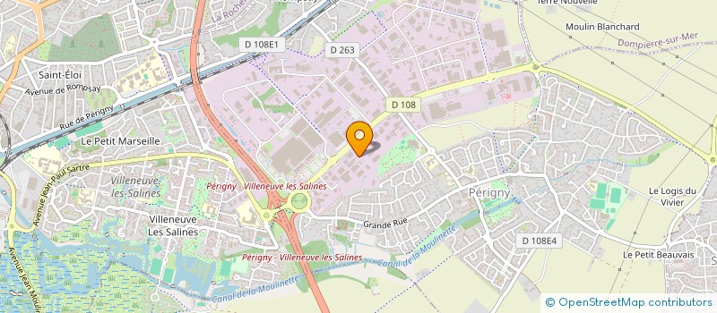 localisation de l'entreprise MADAME PASCALE CHAPELAIN à PERIGNY