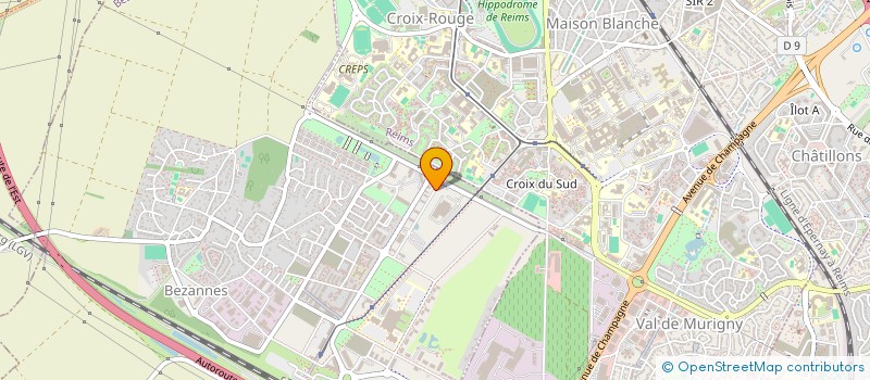 localisation de l'entreprise MADAME PASCALE CHARLES  BEZANNES