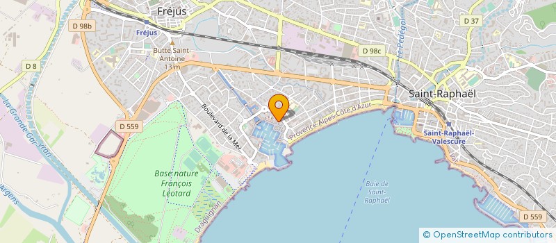 localisation de l'entreprise MADAME PASCALE CHAROLLAIS à FREJUS