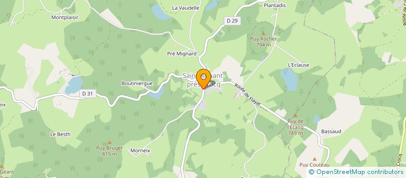localisation de l'entreprise MADAME PASCALE CHARPAUD  SAINT AGNANT PRES CROCQ