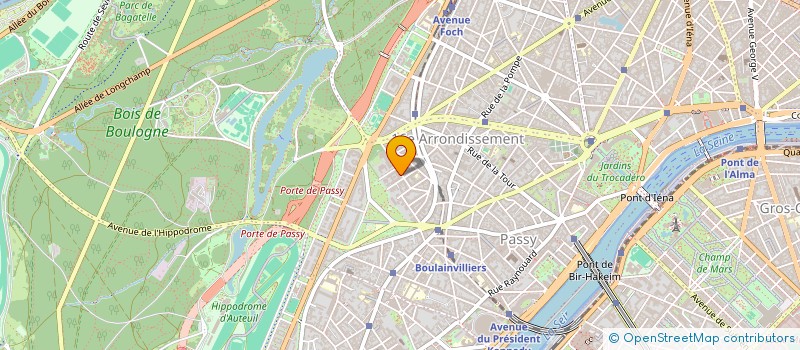 localisation de l'entreprise MADAME PASCALE CHARROUD  PARIS