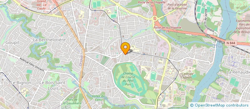 localisation de l'entreprise MADAME PASCALE CHASSAGNY à NANTES