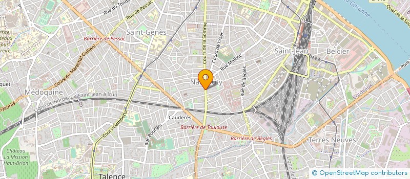 localisation de l'entreprise MADAME PASCALE CHASSAIGNE à BORDEAUX