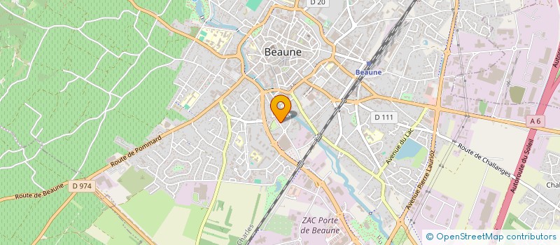localisation de l'entreprise MADAME PASCALE CHAUGNY à BEAUNE