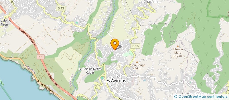 localisation de l'entreprise MADAME PASCALE CHEDORGE à LES AVIRONS
