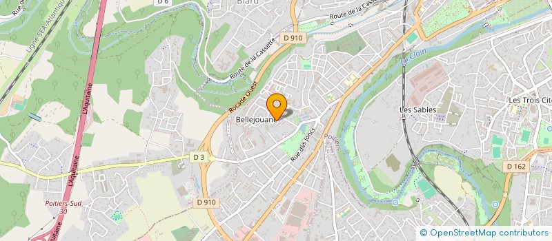 localisation de l'entreprise MADAME PASCALE CHENEVREL à POITIERS